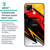 Race Jersey Pattern Glass Case For Realme C25