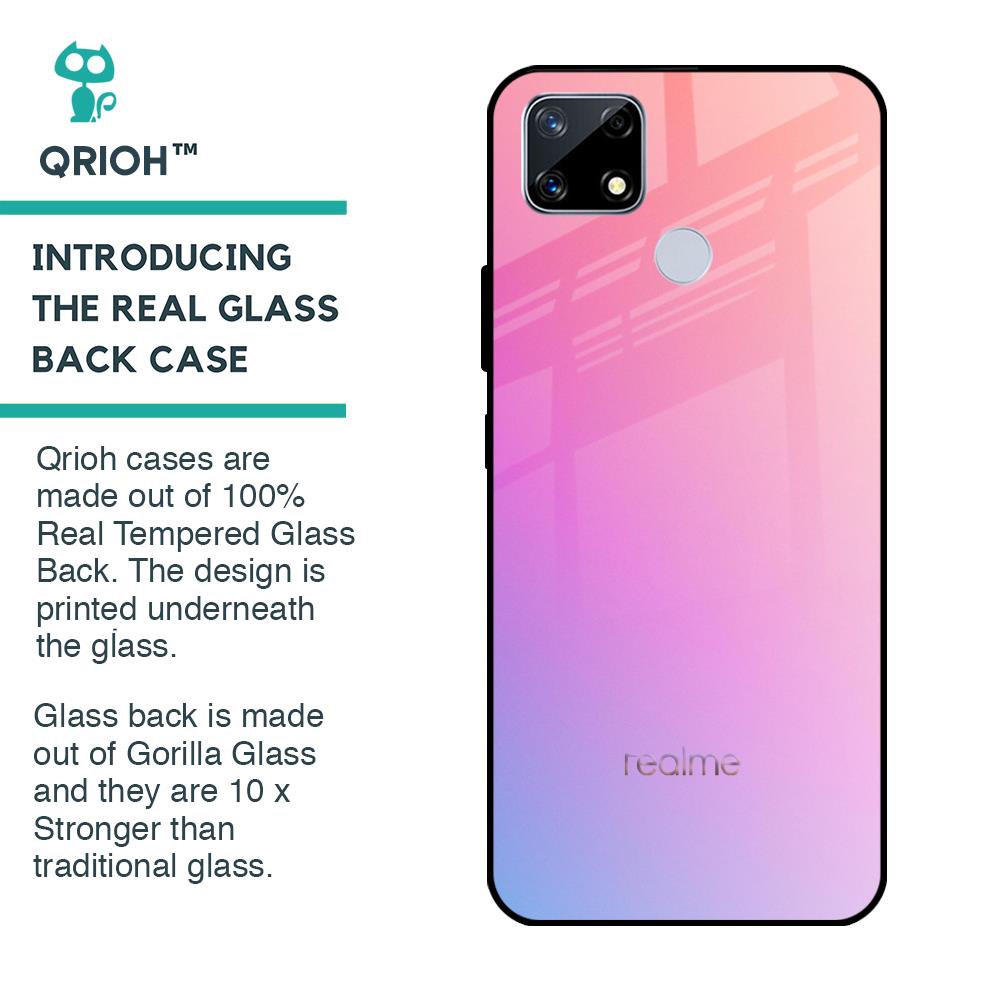 Dusky Iris Glass case for Realme C25