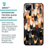 Bronze Abstract Glass Case for Realme C25