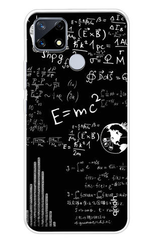 Equation Doodle Realme C25 Back Cover