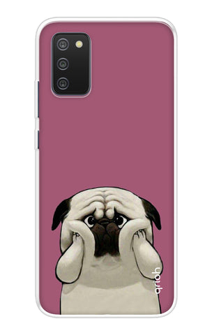 Chubby Dog Samsung Galaxy F02s Back Cover