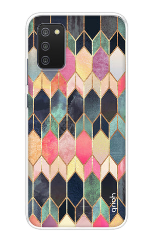 Shimmery Pattern Samsung Galaxy F02s Back Cover
