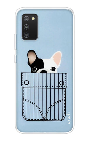Cute Dog Samsung Galaxy F02s Back Cover