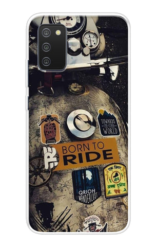 Ride Mode On Samsung Galaxy F02s Back Cover
