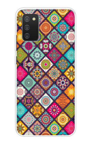 Multicolor Mandala Samsung Galaxy F02s Back Cover