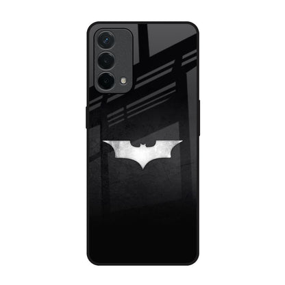 Super Hero Logo Oppo F19 Glass Back Cover Online