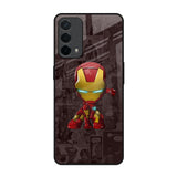 Angry Baby Super Hero Oppo F19 Glass Back Cover Online