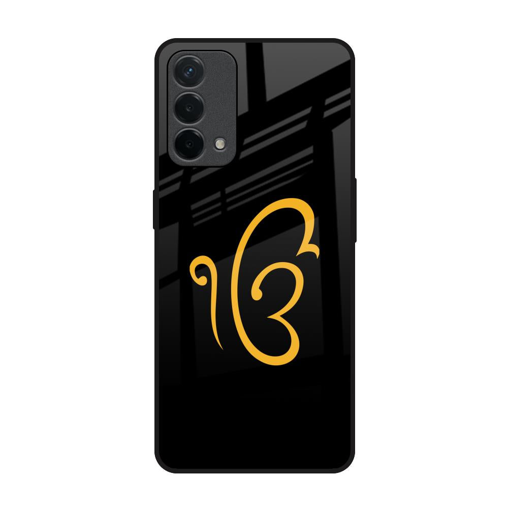 Luxury Fashion Initial Oppo F19 Glass Back Cover Online