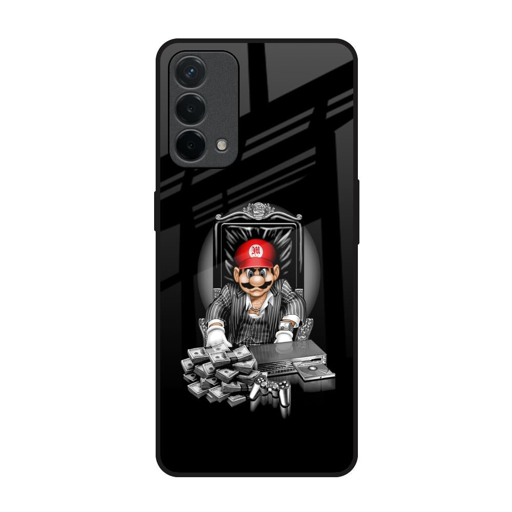 Dark Secret Oppo F19 Glass Back Cover Online