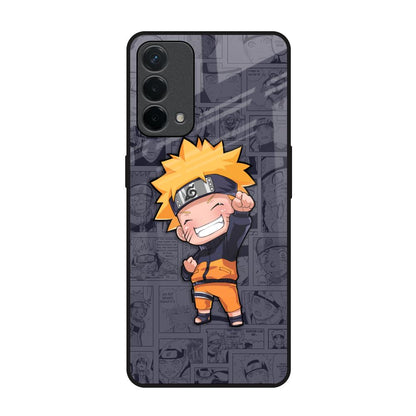 Orange Chubby Oppo F19 Glass Back Cover Online