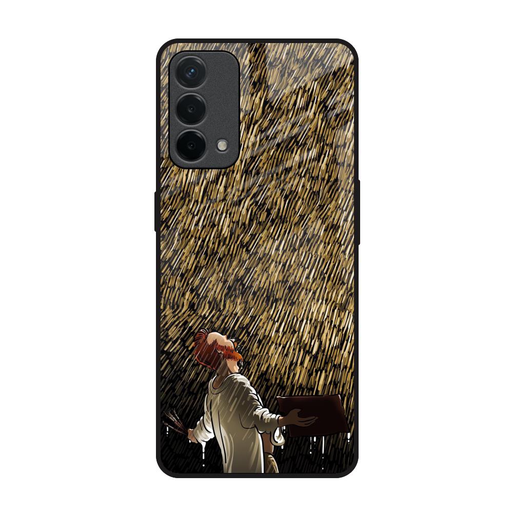 Rain Festival Oppo F19 Glass Back Cover Online