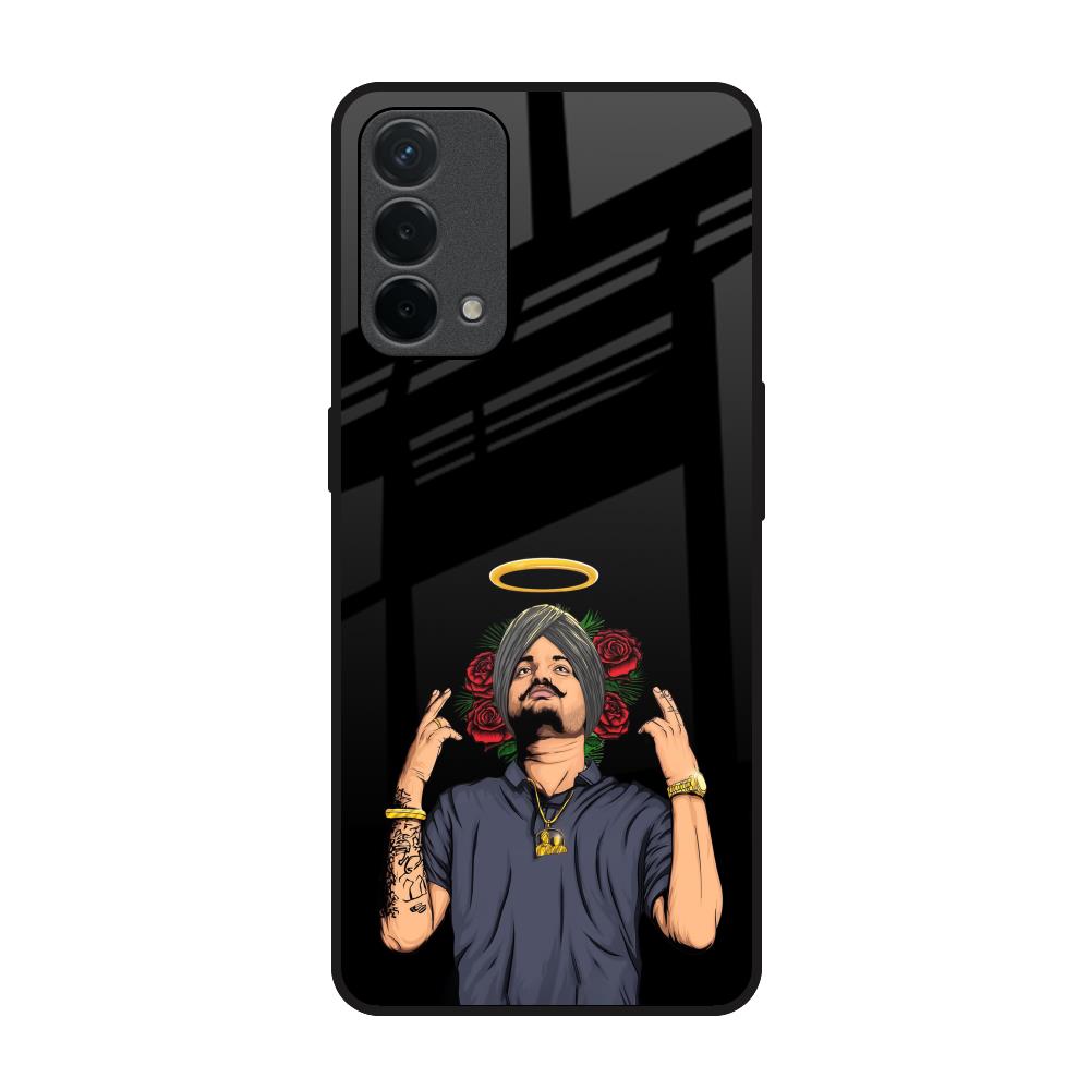 Punjabi Singer Poster Oppo F19 Glass Back Cover Online