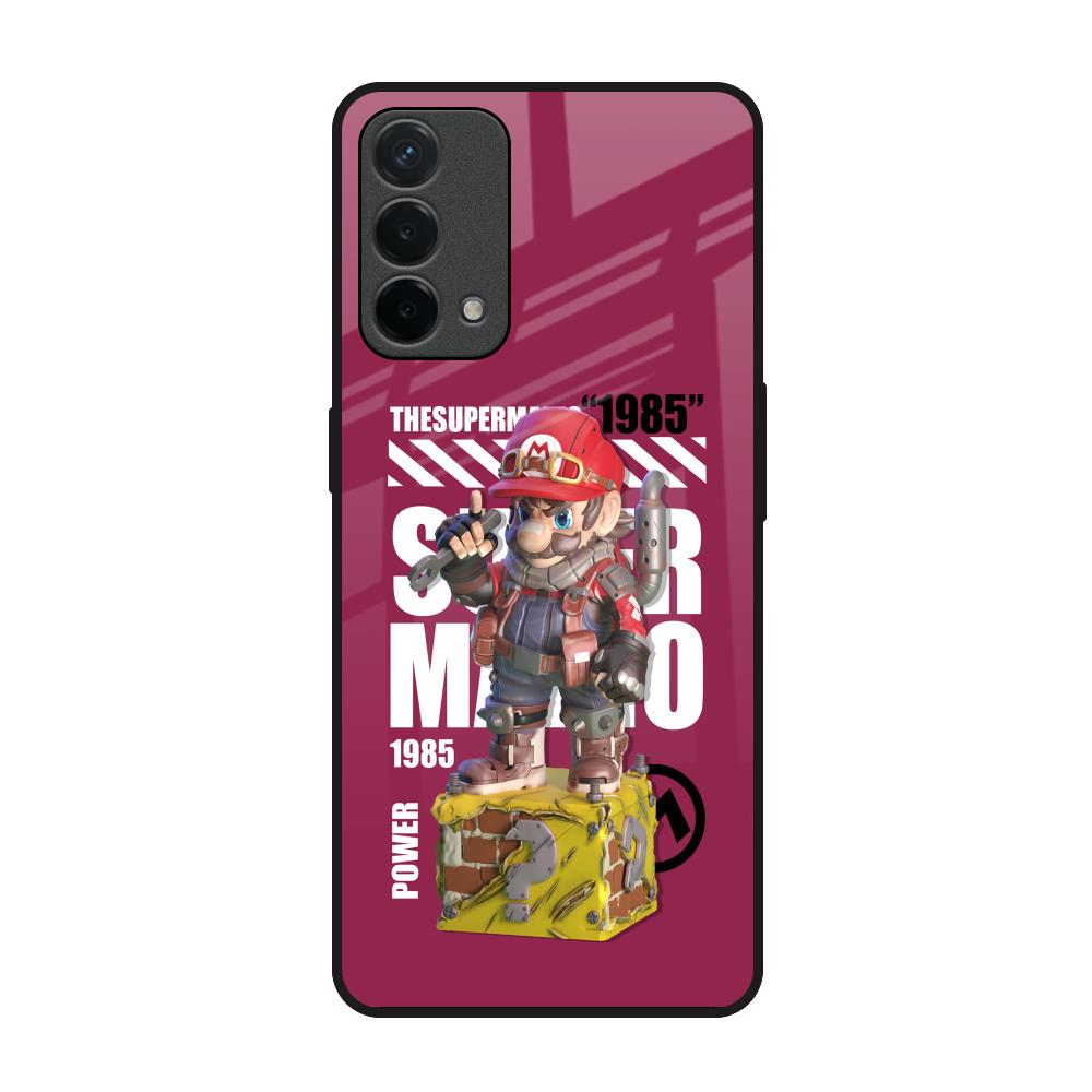 Gangster Hero Oppo F19 Glass Back Cover Online