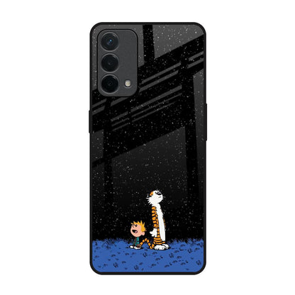 Night Sky Star Oppo F19 Glass Back Cover Online