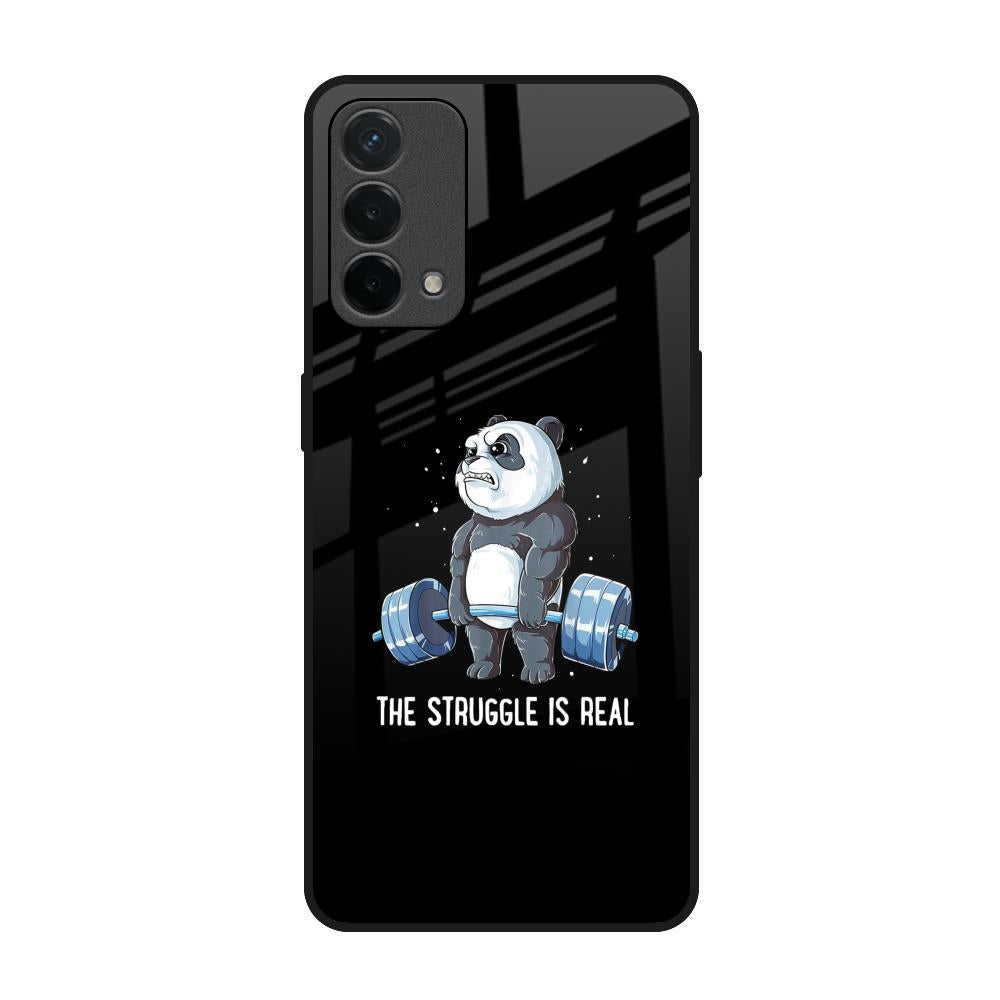 Real Struggle Oppo F19 Glass Back Cover Online