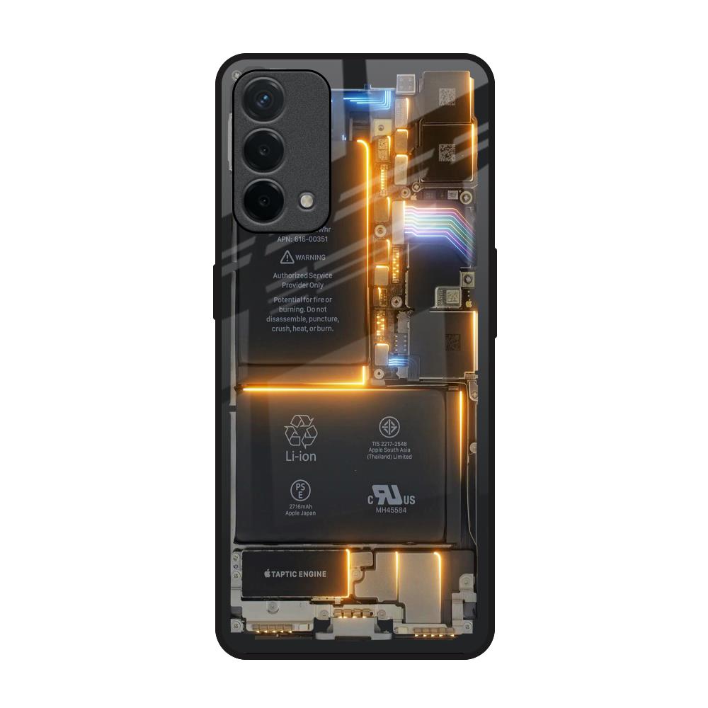 Glow Up Skeleton Oppo F19 Glass Back Cover Online
