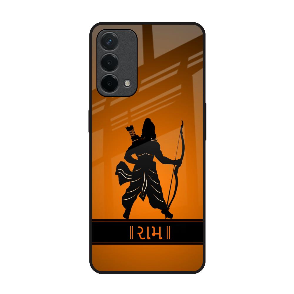 Halo Rama Oppo F19 Glass Back Cover Online