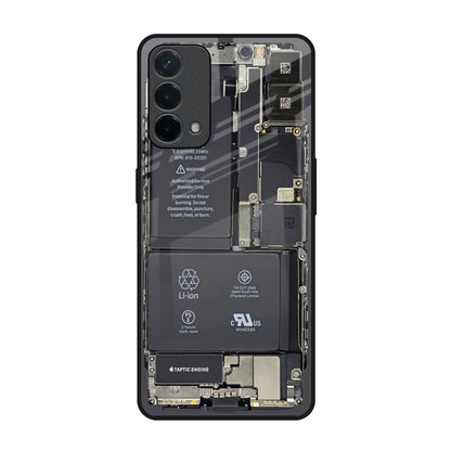 Skeleton Inside Oppo F19 Glass Back Cover Online