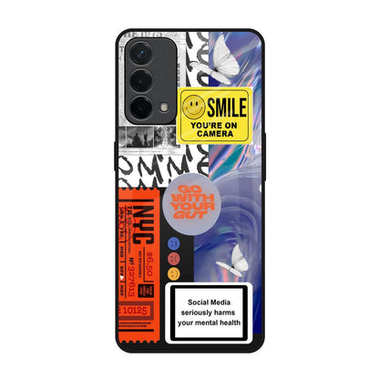 Smile for Camera Oppo F19 Glass Back Cover Online