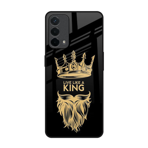 King Life Oppo F19 Glass Back Cover Online
