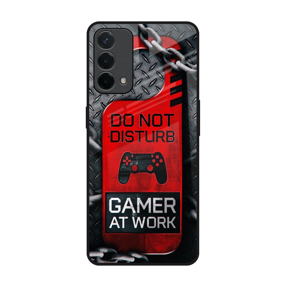 Do No Disturb Oppo F19 Glass Back Cover Online