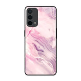 Diamond Pink Gradient Oppo F19 Glass Back Cover Online