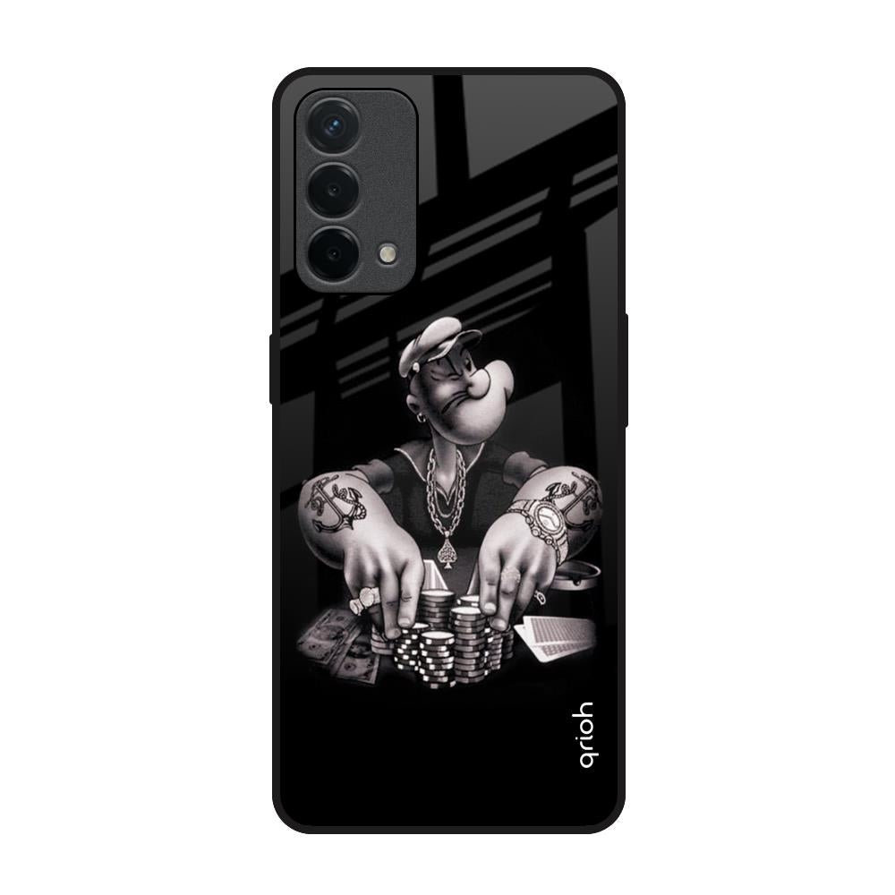 Gambling Problem Oppo F19 Glass Back Cover Online
