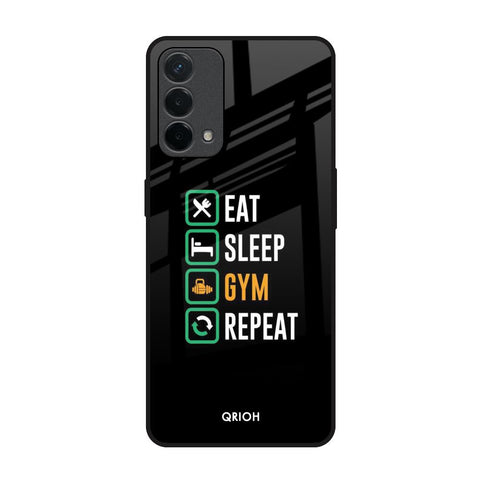 Daily Routine Oppo F19 Glass Back Cover Online