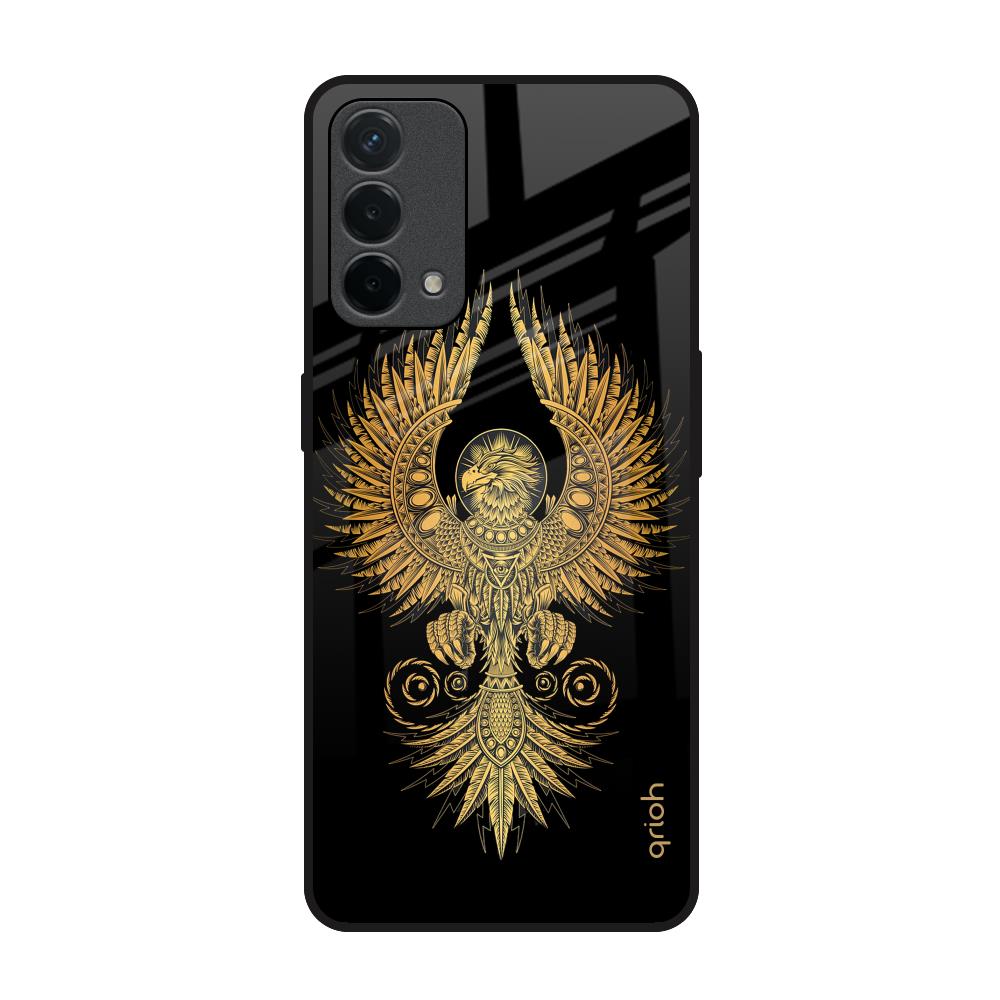 Mythical Phoenix Art Oppo F19 Glass Back Cover Online