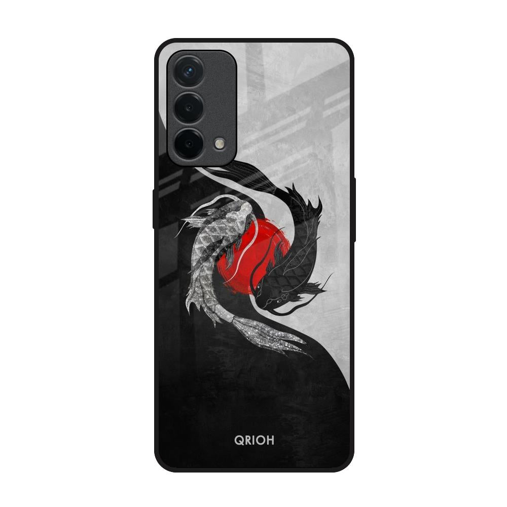 Japanese Art Oppo F19 Glass Back Cover Online