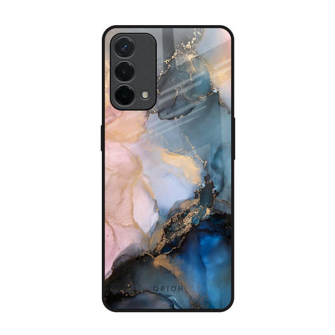 Marble Ink Abstract Oppo F19 Glass Back Cover Online