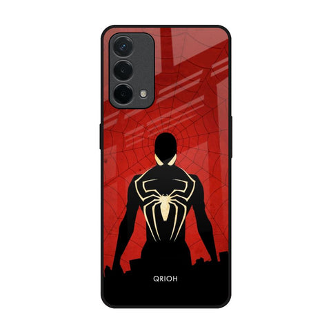 Mighty Superhero Oppo F19 Glass Back Cover Online
