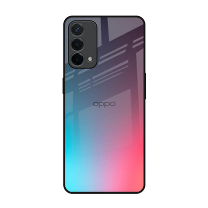 Rainbow Laser Oppo F19 Glass Back Cover Online