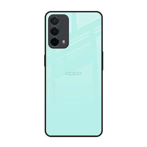 Teal Oppo F19 Glass Back Cover Online