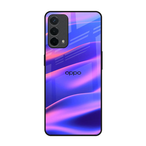 Colorful Dunes Oppo F19 Glass Back Cover Online