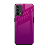 Magenta Gradient Oppo F19 Glass Back Cover Online