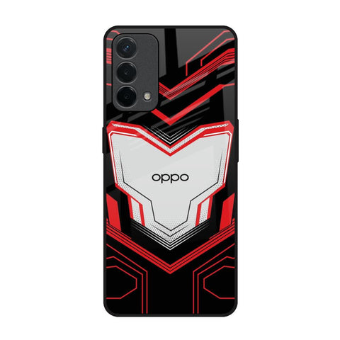 Quantum Suit Oppo F19 Glass Back Cover Online
