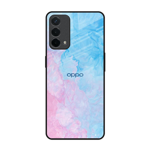 Mixed Watercolor Oppo F19 Glass Back Cover Online