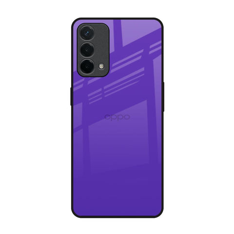 Amethyst Purple Oppo F19 Glass Back Cover Online