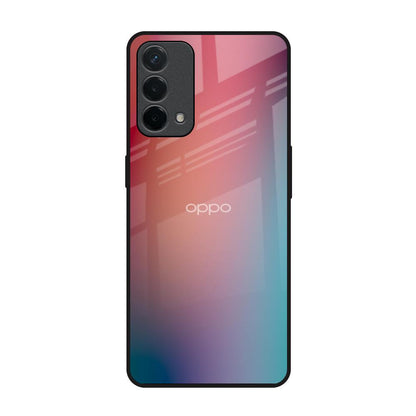 Dusty Multi Gradient Oppo F19 Glass Back Cover Online