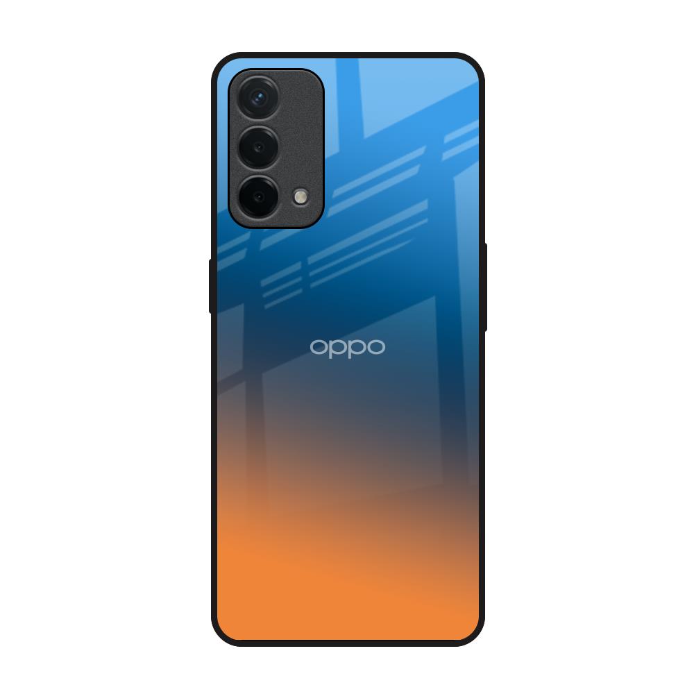 Sunset Of Ocean Oppo F19 Glass Back Cover Online