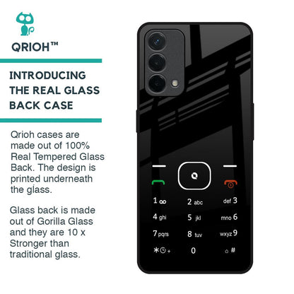 Classic Keypad Pattern Glass Case for Oppo F19