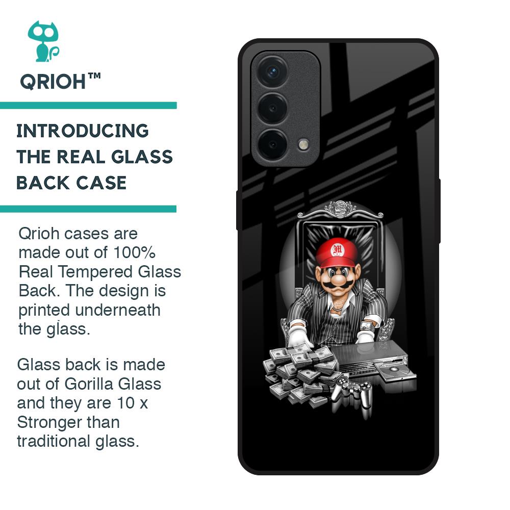 Dark Secret Glass Case for Oppo F19