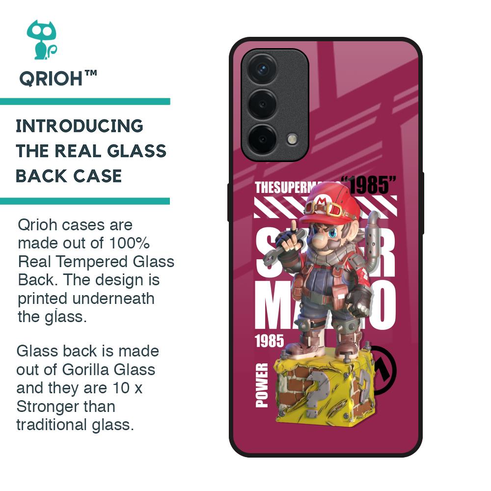Gangster Hero Glass Case for Oppo F19