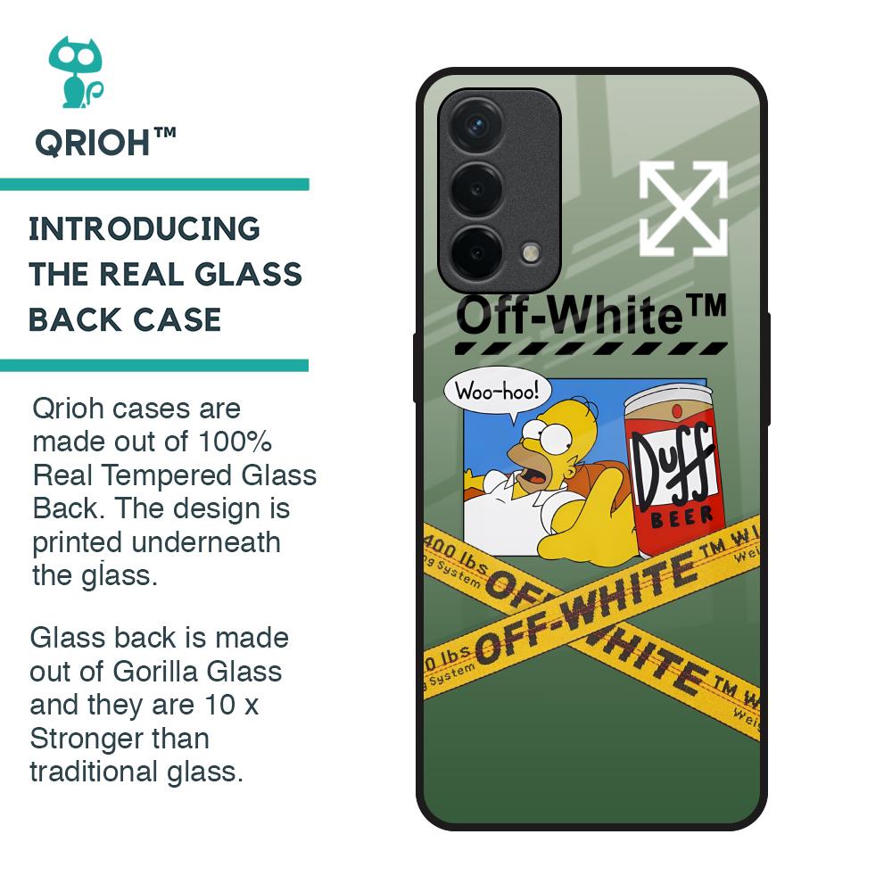 Duff Beer Glass Case for Oppo F19
