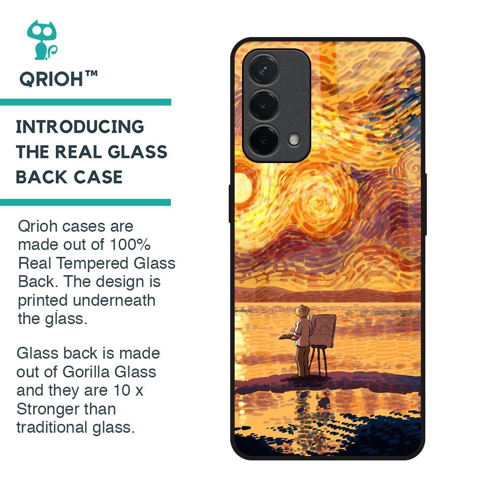 Sunset Vincent Glass Case for Oppo F19