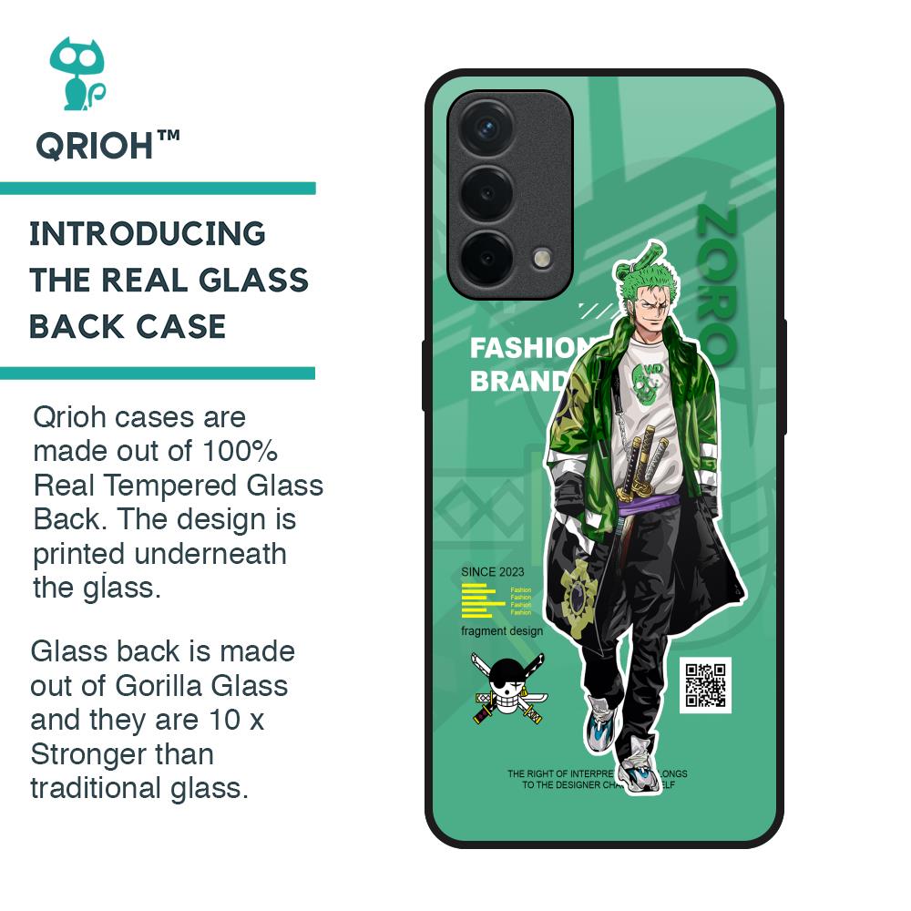 Zoro Bape Glass Case for Oppo F19