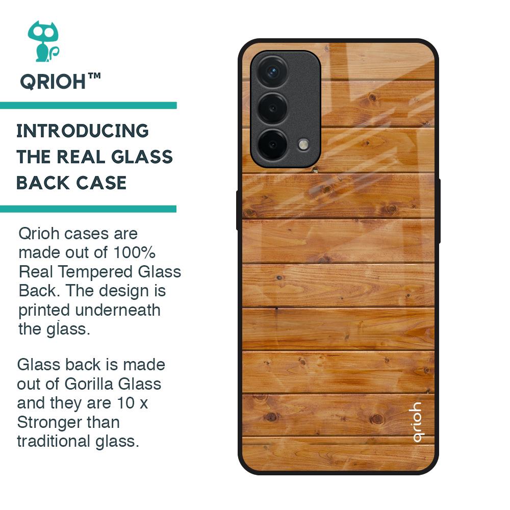 Timberwood Glass Case for Oppo F19