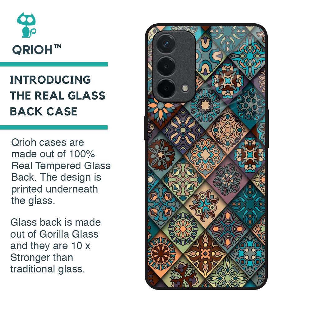 Retro Art Glass Case for Oppo F19