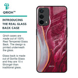 Crimson Ruby Glass Case for Oppo F19